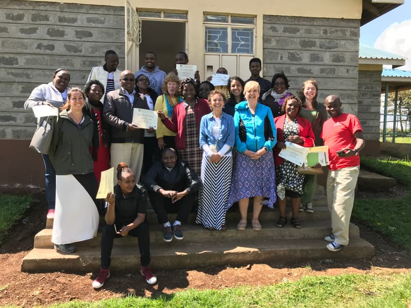 Our trauma team training community center staff